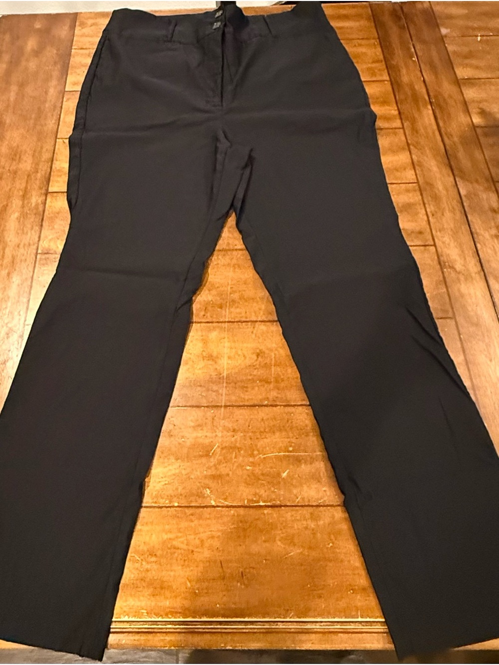 Lane Bryant Black Straight Dress Pants for Men